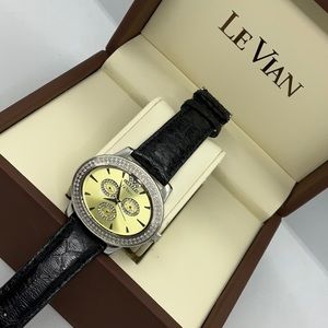 Le Vian Diamond Python Banded Watch